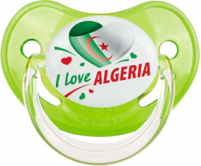 Me encanta el diseño argelino 2 Classic Green Physiological Tetin