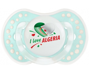 Me encanta argelia diseño 2 Sucete lovi dynamic Retro-turquesa-laguna clásico
