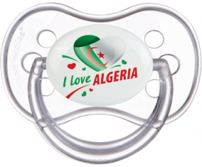 Me encanta argelia diseño 2 Sucete anatómico transparente clásico