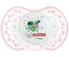 Me encanta el diseño argelino 3 Tetine lovi dynamic clásico retro-blanco-rosa-tierno