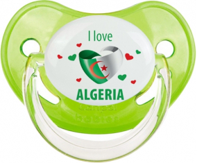 Me encanta argelia diseño 4 Clásico Verde Fisiológico Lollipop