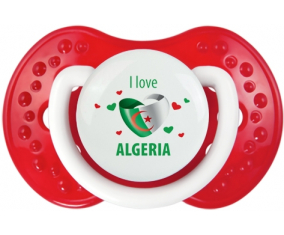 Me encanta el diseño argelino 4 Lollipop lovi dynamic Clásico Blanco-Rojo