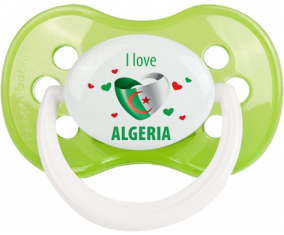 Me encanta el diseño argelino 4 Clásico Verde Anatómico Tetin