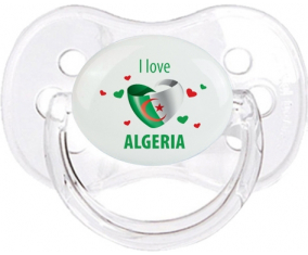 Me encanta argelia diseño 4 Clásico Transparente Cherry Lollipop
