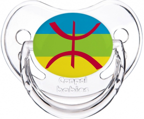 Bandera Amazigh Tetin Fisiológica Clásica Transparente