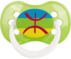 Bandera Amazigh Sucete Anatómico Clásico Verde