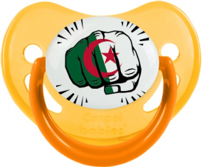 Bandera Argelia Puñetazo Sucete Fisiológico Fosforescente Amarillo