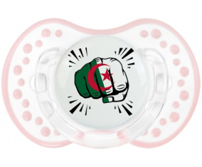 Bandera Argelia Punch Tetine lovi dynamic clásico retro-blanco-rosa-tierno