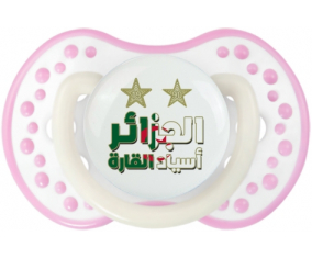 2 estrellas Argelia campeones africanos Lollipop lovi dynamic fosforescente blanco-rosa