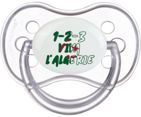 1 - 2 - 3 Viva Argelia Clásico Transparente Anatómico Lollipop