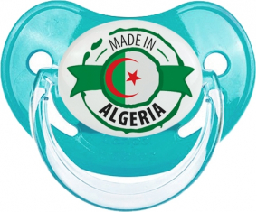 Hecho en Argelia diseño 2 Clásico Azul Fisiológico Tetina