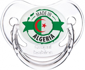 Fabricado en Argelia Design 2 Classical Transparent Physiological Tetin