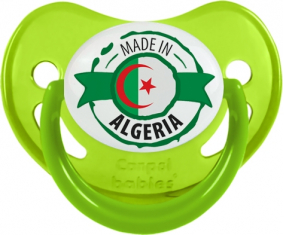 Fabricado en Argelia diseño 2 Tetina Fisiológica Fosforescente Verde