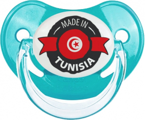 Made in Tunisia diseño 1 con nombre : Chupete fisiológico personnalisée