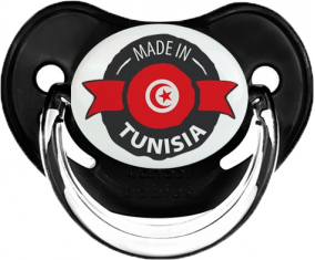 Hecho en Túnez diseño 1 con nombre fisiológico negro clásico