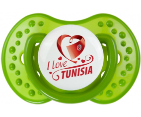 Me encanta Túnez diseño 1 Lollipop lovi dynamic Classic Green