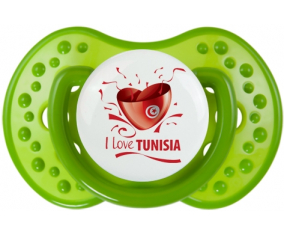 Me encanta Túnez diseño 2 Lollipop lovi dynamic Classic Green