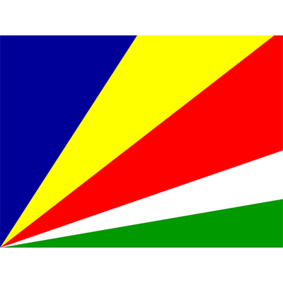 Bandera Oficial de las Seychelles, ideal para complementar productos de bebé en chupete-bebe.com.