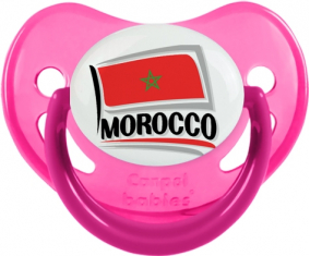 Bandera Marruecos diseña 1 Piruleta Fisiológica Fosforescente