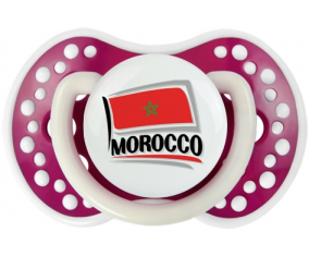 Bandera Marruecos diseño 1 Lollipop lovi dynamic Fucsia Fosforescente