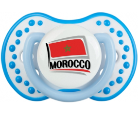 Bandera Marruecos diseño 1 lovi dynamic piruleta fosforescente blanco-azul