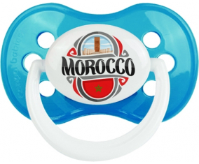Bandera Marruecos diseño 2 Sucete anatómico Cyan Classic