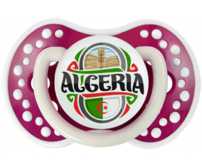 Argelia Flag design 2 Tetine lovi dynamic Fucsia Fosforescente