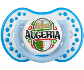 Argelia Flag design 2 Tetine lovi dynamic fosforescente blanco-azul