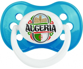 Diseño de bandera argelina 2 Clásico Cian Anatómico Lollipop