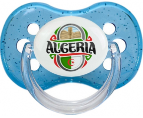 Argelia Bandera diseño 2 Azul Cereza Lentejuelas Lollipop