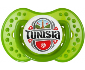 Diseño de bandera de Túnez 2 lovi dynamic verde clásico