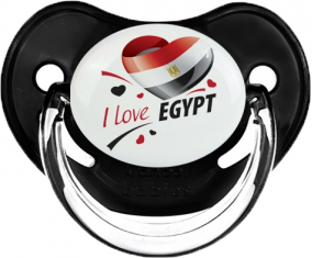 Me encanta Egipto diseño 1 Clásico Negro Fisiológico Lollipop