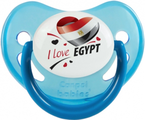 Me encanta Egipto diseño 1 Fosforescente Azul Fisiológico Lollipop