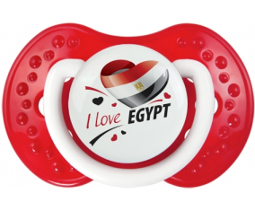 Me encanta Egipto diseño 1 Lollipop lovi dynamic Clásico Blanco-Rojo