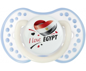 Me encanta Egipto diseño 1 Lollipop lovi dynamic Clásico Blanco-cian