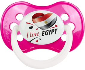 Me encanta Egipto diseño 1 Anatómica Lollipop Classic Dark Rose