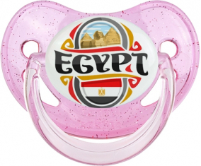 Bandera Egipto diseño Sucete Physiological Glitter Rose