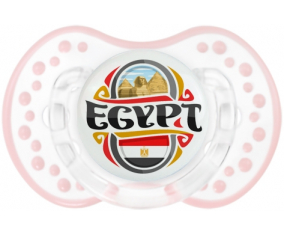 Bandera Egipto diseño Tetine lovi dynamic retro-blanco-rosa-tierno clásico
