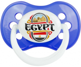 Bandera Egipto diseño: Chupete anatómica personnalisée