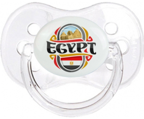 Bandera Egipto diseño clásico transparente cereza lollipop