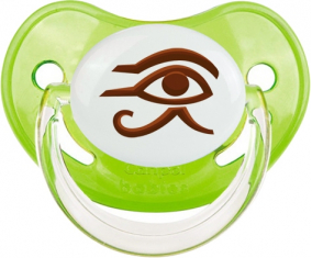 Horus egipcio ojo símbolo antiguo egipcio Sucete Physiological Verde clásico