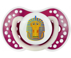 Máscara de Oro Símbolo Faraón de Tutankamón Sucete lovi dynamic Fucsia Fosforescente