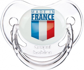Hecho en France diseño 2 Clásico Transparente Fisiológico Lollipop