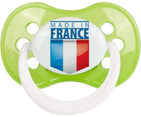 Hecho en France diseño 2 Clásico Verde Anatómico Lollipop