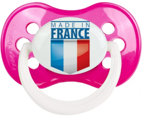 Hecho en France diseño 2 Clásico Rosa Oscuro Anatómico Lollipop