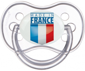 Hecho en France diseño 2 Clásico Transparente Anatómico Lollipop