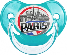 Ciudad de París diseña 1 Piruleta Fisiológica Azul Clásica