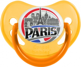 Ciudad de París diseña 1 Piruleta Fisiológica Fisiológica Amarilla Fosforescente