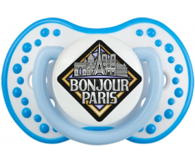 Ciudad de París diseña 3 Tetina lovi dynamic fosforescente blanco-azul