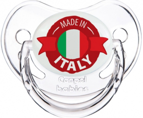 Made in Italy design 1 Classic Transparent Physiological Lollipop